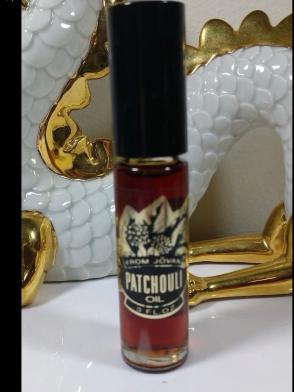 VINTAGE RARE AGED JOVAN  PATCHOULI OIL PERFUME 0.3 Fl Oz Bottle NOS NEW